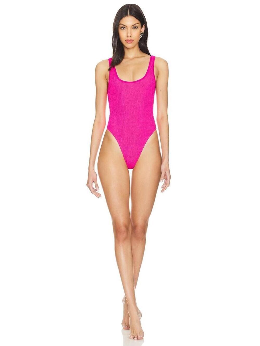 Good American NWT Square Neck One-Piece Swimsuit - Size 4XL/5XL - MSRP $129